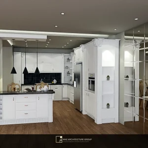 طراحی آشپزخانه کلاسیک