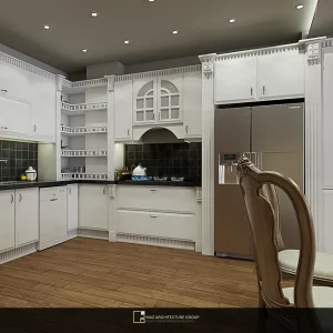 طراحی آشپزخانه کلاسیک