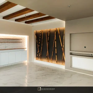فضای پذیرایی پس از اجرا
