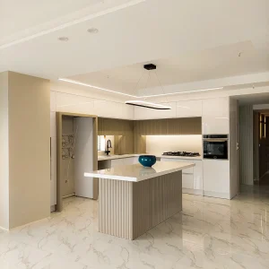 طراحی آشپزخانه، نصب کابینت و جزیره