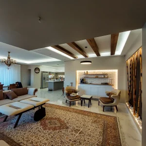 چیدمان پذیرایی پس از طراحی داخلی