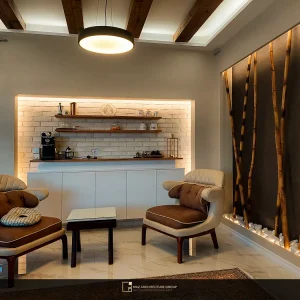 چیدمان پذیرایی پس از طراحی داخلی