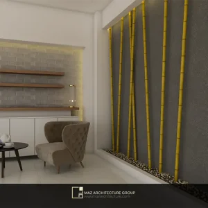 طراحی داخلی و رندر منزل مسکونی
